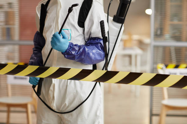 Professional Sewage Cleanup technician working in Brigantine, NJ